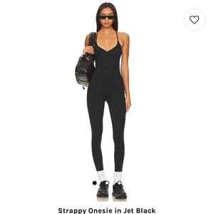IVL Collective Strappy Onesie in Jet Black sz 4 NWT
